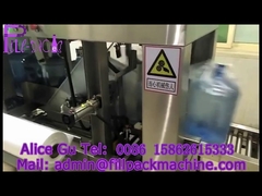 ১০০০ বিপিএইচ গ্যালন জল উৎপাদন মেশিন স্বয়ংক্রিয় ফিল্ম মোড়ানো সহ