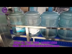 J26 600BPH 5 গ্যালন বোতল জল উত্পাদন লাইন