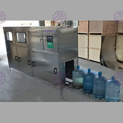 স্টেইনলেস স্টীল গ্যালন বোতল ভর্তি একক লাইন PID Contorl সরবরাহকারী