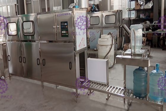 ওয়ান রোড 120 বিপিএইচ 5 গ্যালন ওয়াটার ফিলিং মেশিন সরবরাহকারী