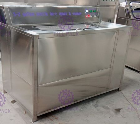 S-2 2 স্টেশন 5 গ্যালন বোতল গরম ক্ষারীয় জল দিয়ে Rinser সরবরাহকারী