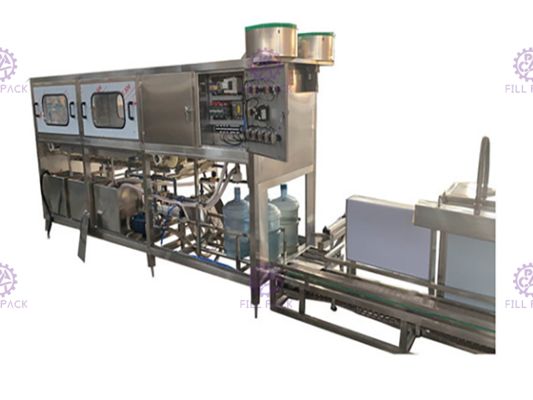 300bph 18.9l 5 Gallon Water Filling Machine Automatic Plc Control সরবরাহকারী