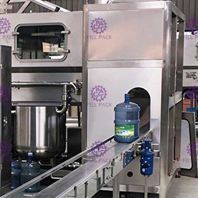 সাধারণ চাপ 600bPH গ্যালন ফিলিং মেশিন ভর্তি সরবরাহকারী