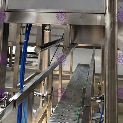 স্টেইনলেস স্টিল 304 1200BPH পানীয় জল ভর্তি মেশিন সরবরাহকারী