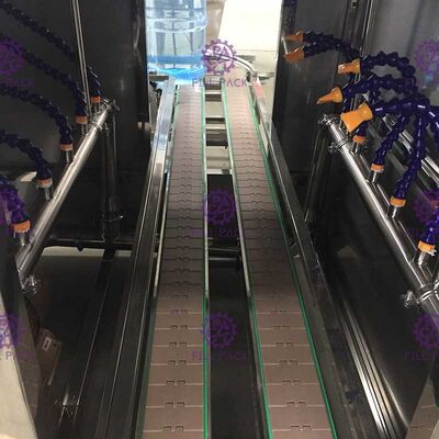 ডাবল বোতল ধারক লাইন 300BPH 3 গ্যালন ফিলিং মেশিন সরবরাহকারী