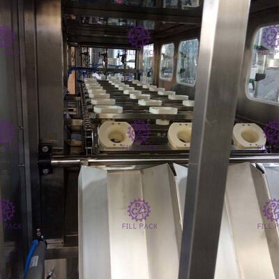 খনিজ জলের জন্য বৈদ্যুতিক চালিত সম্পূর্ণ স্বয়ংক্রিয় 450BPH 20L বোতল 5 গ্যালন বোতল ফিলিং মেশিন সরবরাহকারী