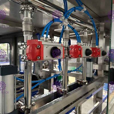 SUS 304 5 গ্যালন জল বোতলজাতকরণ মেশিন সরবরাহকারী