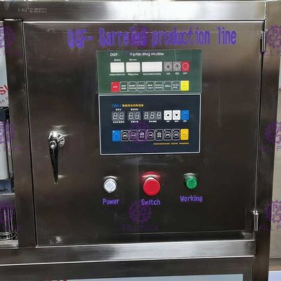 স্টেইনলেস স্টিল 304 গ্যালন ফিলিং মেশিন সিই ISO9001 সরবরাহকারী