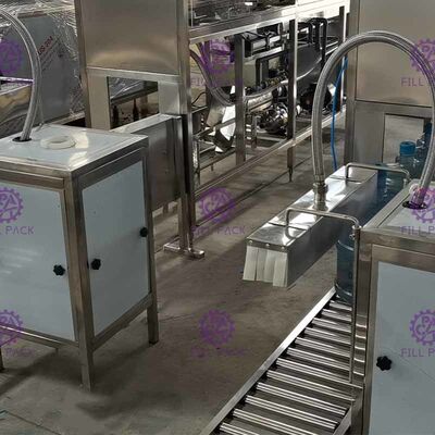 ৫মিমি স্তর বালতি ১২০বিপিএইচ ৫ গ্যালন জলের বোতলজাতকরণ মেশিন সরবরাহকারী