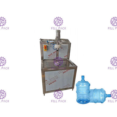 সেমি-অটোমেটিক গ্যালন বালতি Rinser / উচ্চ চাপ গ্যালন ব্যারেল Rinser সরবরাহকারী