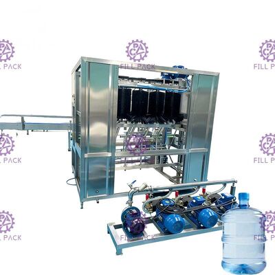 WSNCT-5 SUS304 20L স্বয়ংক্রিয় বোতল পরিষ্কার করার মেশিন 600BPH ক্ষমতা সরবরাহকারী