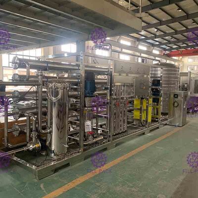 বিশুদ্ধ পানীয় / পানীয় 3000lph রিভার্স অসমোসিস ওয়াটার ট্রিটমেন্ট মেশিন সরবরাহকারী
