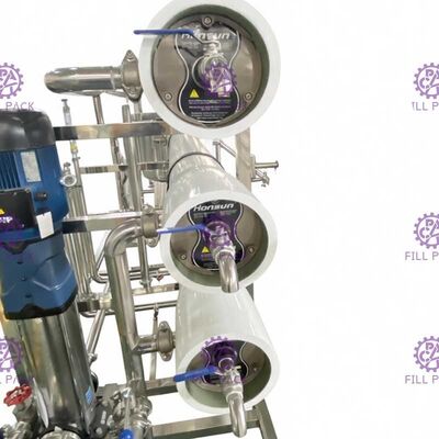 Sus304 অটো অপারেশন ভালভ পানীয় 4000lph রো ওয়াটার ট্রিটমেন্ট মেশিন সরবরাহকারী