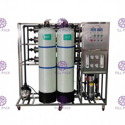500 Lph 220v রিভার্স অসমোসিস ড্রিংকিং ওয়াটার মেশিন 4040 মেমব্রেন সহ সরবরাহকারী