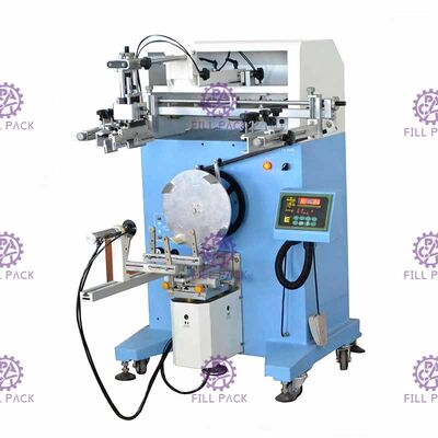 সেমিঅটো রোটারি সিল্ক স্ক্রিন প্রিন্টিং বোতল লেবেলার ফটো ইলেকট্রিসিটি ডিটেকশন 20 লিটার বোতলের জন্য সরবরাহকারী