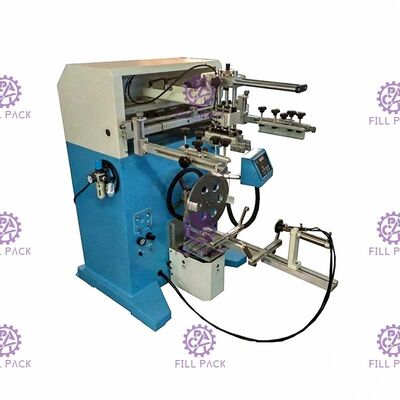 সেমিঅটো রোটারি সিল্ক স্ক্রিন প্রিন্টিং বোতল লেবেলার ফটো ইলেকট্রিসিটি ডিটেকশন 20 লিটার বোতলের জন্য সরবরাহকারী