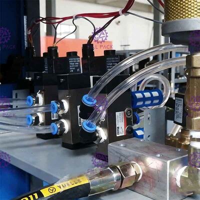 3 গ্যালন 5 গ্যালন 10 লিটার 15l 20l 120bph আধা স্বয়ংক্রিয় পোষা বোতল ফুঁ মেশিন সরবরাহকারী