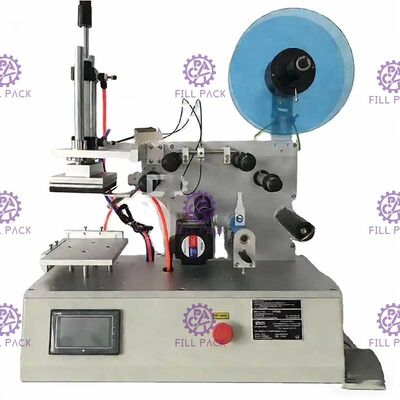 সেমি-অটোমেটিক স্কয়ার ফ্ল্যাট বোতল লেবেলার জার একক সাইড বা ডাবল সাইড আঠালো স্টিকার লেবেলিং মেশিন ইকুইপমেন্ট সরবরাহকারী