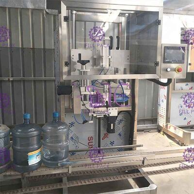 একক মাথা নেক লেবেলিং 28 মিমি গ্যালন লেবেলার সম্পূর্ণ অটোমেশন সরবরাহকারী
