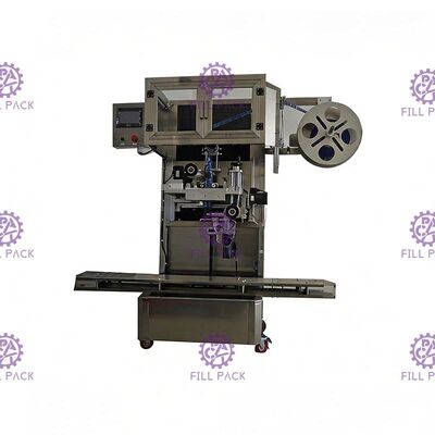 বৈদ্যুতিন ওয়ান হেড ক্যাপ স্লিভ রাউন্ড বোতল লেবেলার সরবরাহকারী