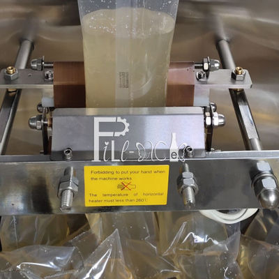 2.1kW 550ML 1300BPH খাঁটি জল Sachet মেশিন সরবরাহকারী