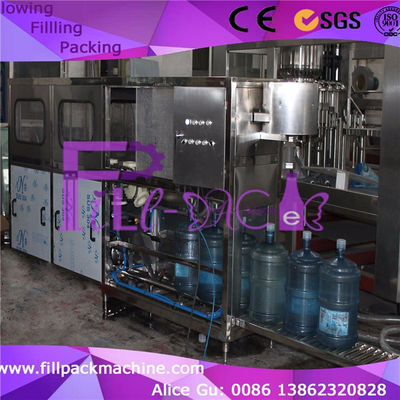120bph PLC Sus304 5 Gallon Water Bottling Equipment সরবরাহকারী