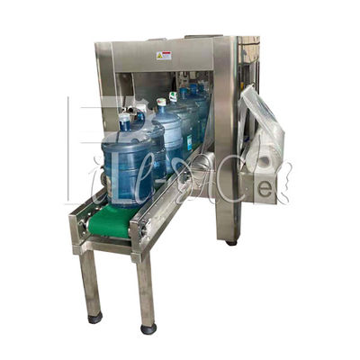2.5kw স্বয়ংক্রিয় 5 গ্যালন 2200bph পানির বোতল প্যাকিং মেশিন সরবরাহকারী
