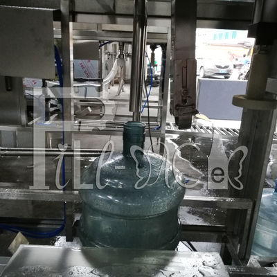 সম্পূর্ণ 100 Bph বড় ব্যারেল 18.9l গ্যালন ফিলিং মেশিন সম্পূর্ণ স্বয়ংক্রিয় সরবরাহকারী
