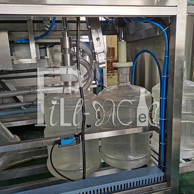 120BPH 5 গ্যালন 18.9L ড্রিঙ্ক ওয়াটার মিনারেল ওয়াটার ফিলিং মেশিন বোতলজাত পানি ফিলিং প্রোডাকশন লাইন সরবরাহকারী