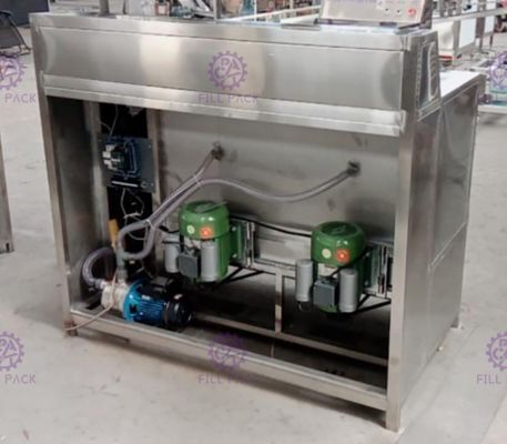 S-2 2 স্টেশন 5 গ্যালন বোতল গরম ক্ষারীয় জল দিয়ে Rinser