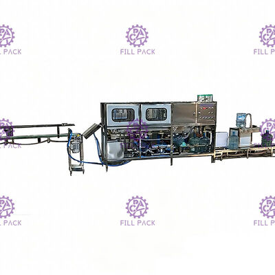 অটো উত্তোলন খাওয়ানো এসইএস 304 120 বিপিএইচ গ্যালন ফিলিং লাইন