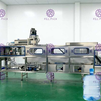 অটো জার লোড হচ্ছে SUS304 পানীয় জল ভর্তি মেশিন