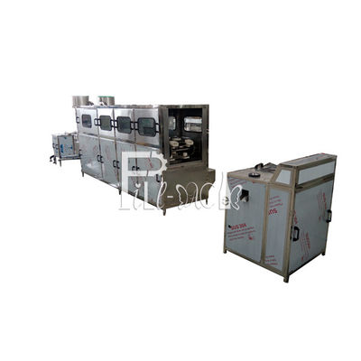 SUS 304 পাইপ সংযোগ 300 বিপিএইচ গ্যালন জল উদ্ভিদ