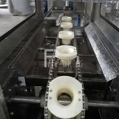 স্টেইনলেস স্টিল 304 120 বিপিএইচ 5 গ্যালন ফিলিং মেশিন