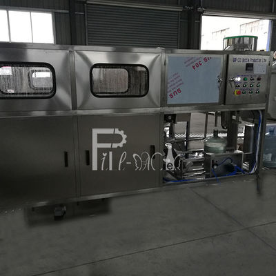 20 লিটার একক সারি 120 বিপিএইচ গ্যালন ফিলিং লাইন