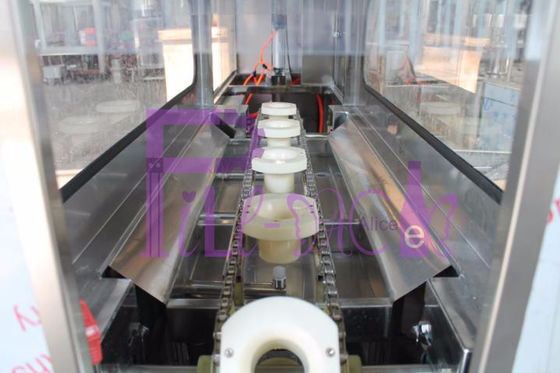 5 পিড কন্ট্রোল গ্যালন ফিলিং মেশিন 120 Bph ক্যাপাসিটি