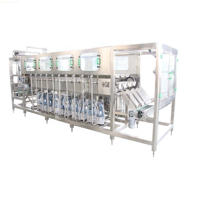 ইন্টিগ্রেটেড 450BPH 20L 5 গ্যালন ওয়াটার ফিলার Plc কন্ট্রোল